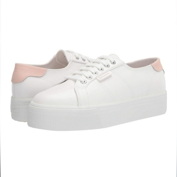 2790 Platform Sneakers Beige Natural Avorio | Superga  Superga 2790 SYNLEANAPPAW Sneaker